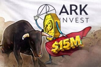 ARK Invest Retoma Compras de Ações da Coinbase com US$ 15 Milhões 4 15 de fevereiro de 2026 - 17:03